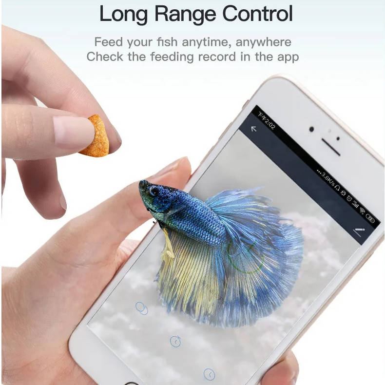 Automatic Fish Feeder | Smart WiFi-Controlled Device with Voice Command 8