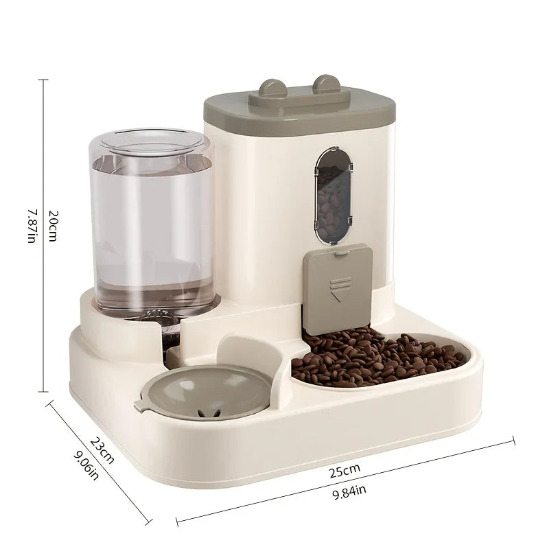 Automatic Pet Feeder and Water Dispenser | Durable Anti-Tip Design for Cats and Dogs 3