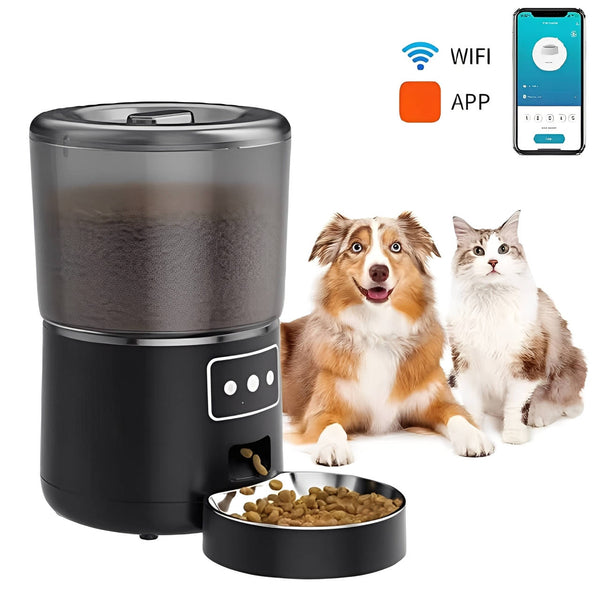 Automatic Smart Pet Feeder | Stainless Steel Bowl | Precision Portion Control 0