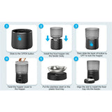 Automatic Smart Pet Feeder | Stainless Steel Bowl | Precision Portion Control 6
