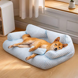 Breathable Ice Silk Dog Bed | Comfortable Cooling Sofa for Pets 0