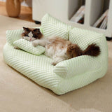 Breathable Ice Silk Dog Bed | Comfortable Cooling Sofa for Pets 9