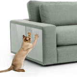 Cat Furniture Scratch Protector | Clear Adhesive Sheet | Durable Claw Prevention 2