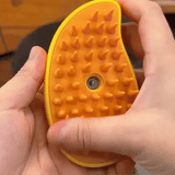 Cat Grooming Brush | Gentle Silicone Bristles for Shedding | Ergonomic Design for All Breeds 4