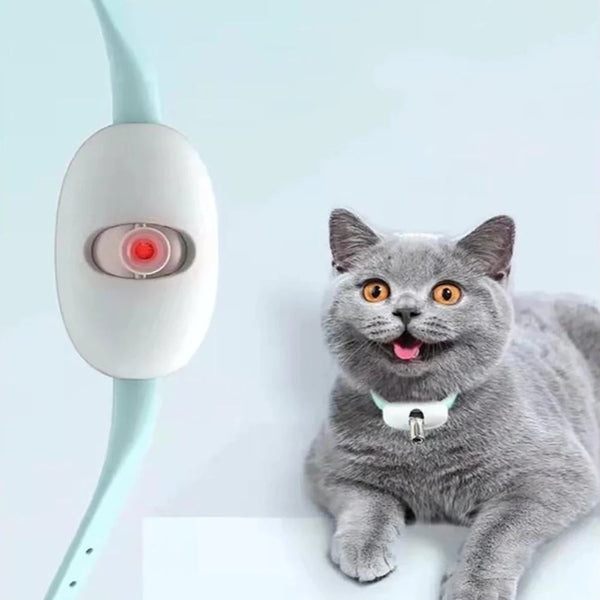 Cat Interactive Laser Collar | Adjustable Lightweight USB Rechargeable Toy 0