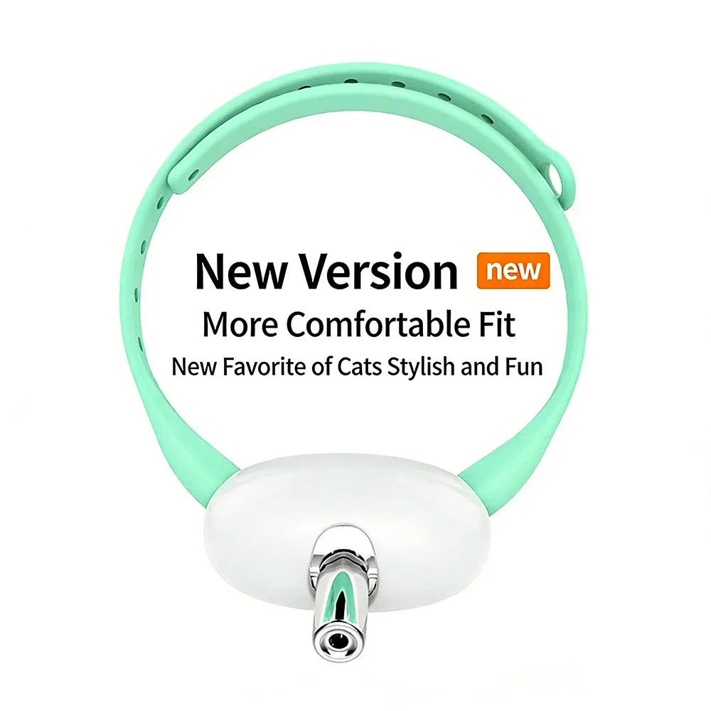 Cat Interactive Laser Collar | Adjustable Lightweight USB Rechargeable Toy 3