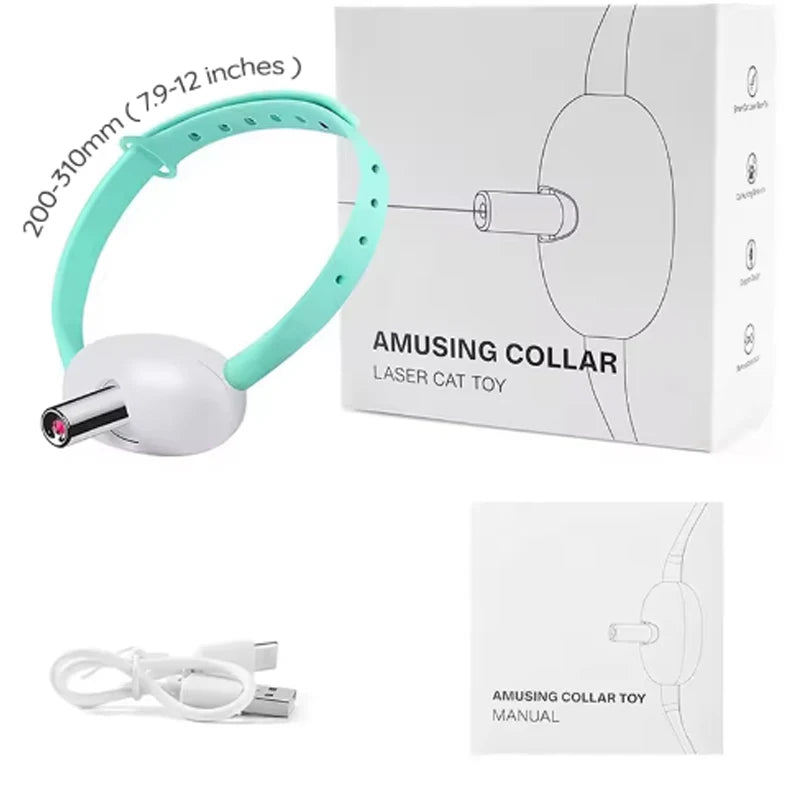Cat Interactive Laser Collar | Adjustable Lightweight USB Rechargeable Toy 5