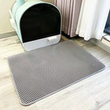 Cat Litter Mat | Waterproof Non-Slip Litter Box Mat | Durable Kitty Litter Catching Mat for Clean Paws 3