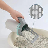 Cat Litter Scoop with Built-In Waste Container | Durable and Efficient Sifting Tool 1