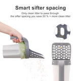 Cat Litter Scoop with Built-In Waste Container | Durable and Efficient Sifting Tool 3