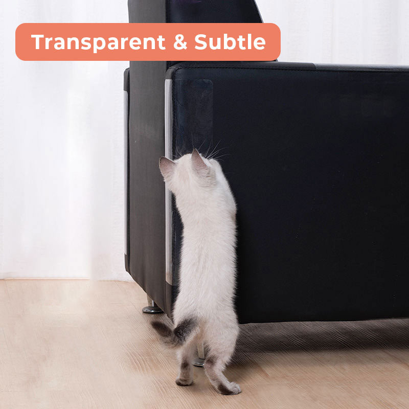 Cat Scratch Protector | Durable Transparent Furniture Guard | Essential Home Accessory for Scratch Prevention 5