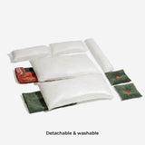 Cat Sofa Bed | Vintage Chenille Washable Plush Pet Lounge | Cozy Supportive Design 6