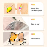 Cat Wall Scratching Post | Durable Felt Vertical Cat Toy 5