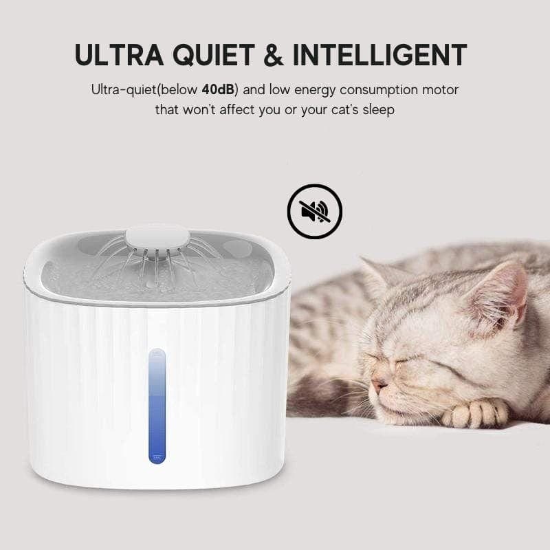 Cat's Automatic Filtered Water Fountain | Innovative LED Hydration Solution 3