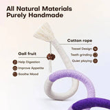 Cat's Chew Toy Set | Durable Cotton Rope with Silvervine Balls 4