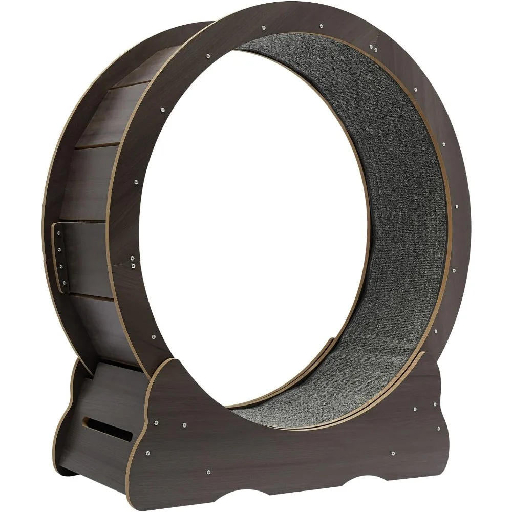 Cat's Indoor Exercise Wheel | Quiet Rolling System for Active Play 6