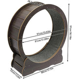 Cat's Indoor Exercise Wheel | Quiet Rolling System for Active Play 7