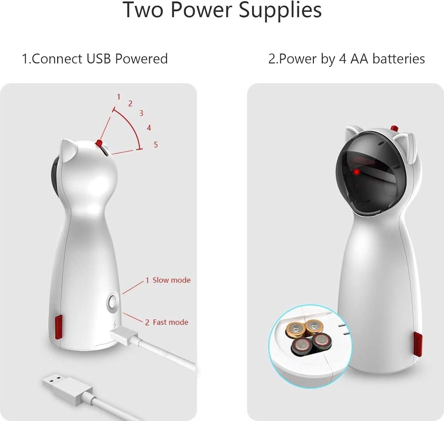 Cat's Interactive Laser Toy | Engaging Automatic Chaser for Active Play 3