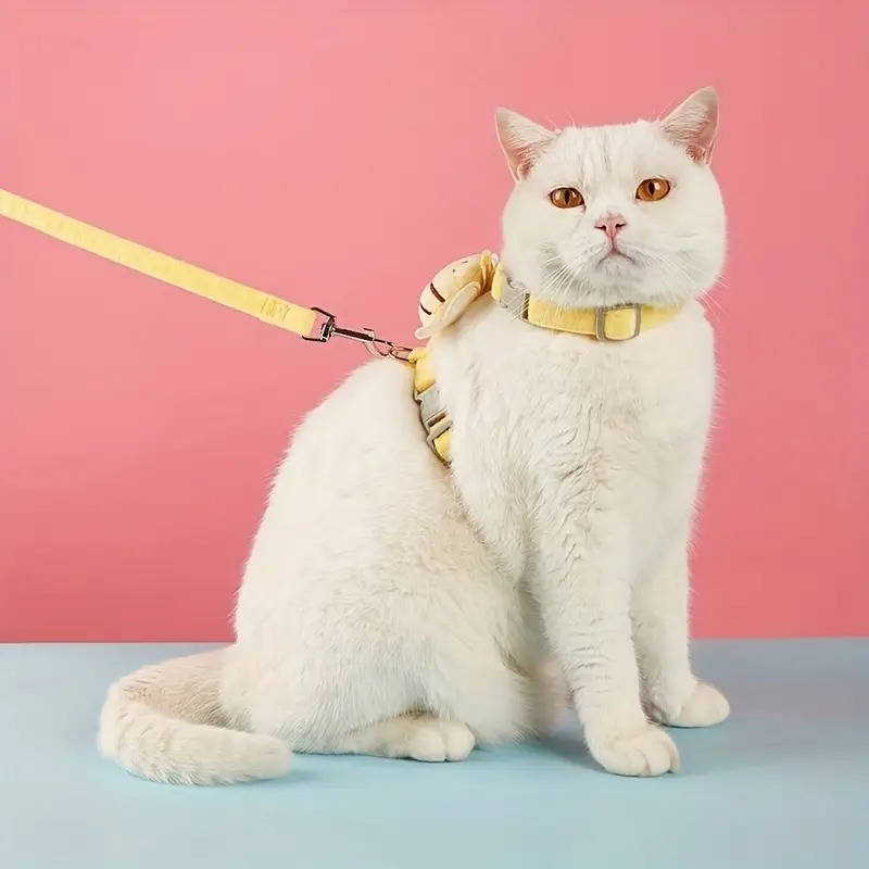 Cat's Lightweight Polyester Vest Harness | Escape Proof Adjustable Walking Gear 3