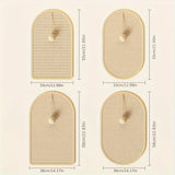 Cat's Wall-Mounted Sisal Scratch Pad | Durable Multi-Functional Scratching Mat 2