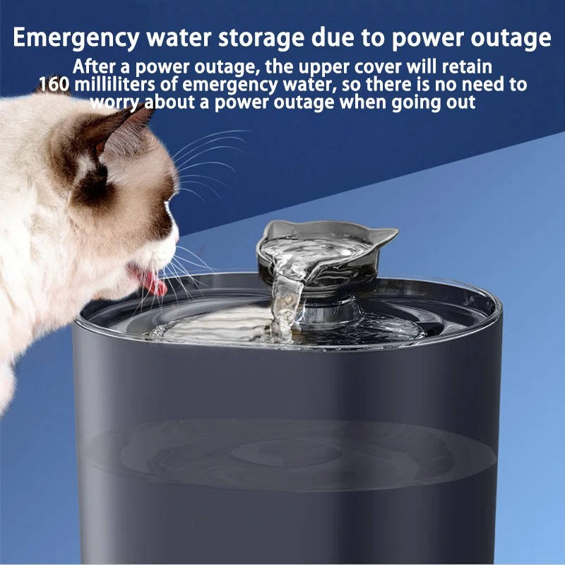 Cat's Water Fountain | High Capacity Flowing Water Dispenser | Ultra Quiet Design 1