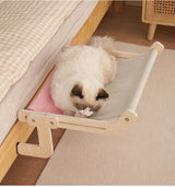 Cat's Wooden Plywood Hammock Bed | Stylish Elevated Lounge for Cats 4