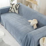 Chenille Blanket Herringbone Tassel All-Season Couch Cover