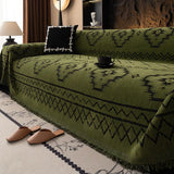 Chenille Retro Durable Scratch-resistant Sofa Protection All-Season Couch Cover