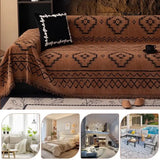 Chenille Retro Durable Scratch-resistant Sofa Protection All-Season Couch Cover