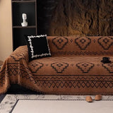Chenille Retro Durable Scratch-resistant Sofa Protection All-Season Couch Cover