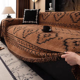 Chenille Retro Durable Scratch-resistant Sofa Protection All-Season Couch Cover