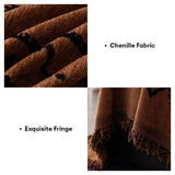 Chenille Retro Durable Scratch-resistant Sofa Protection All-Season Couch Cover