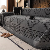 Chenille Retro Durable Scratch-resistant Sofa Protection All-Season Couch Cover