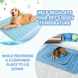 Cooling Dog Mat | Pressure-Activated Gel Pet Bed | Comfortable Portable Cooling Solution 2