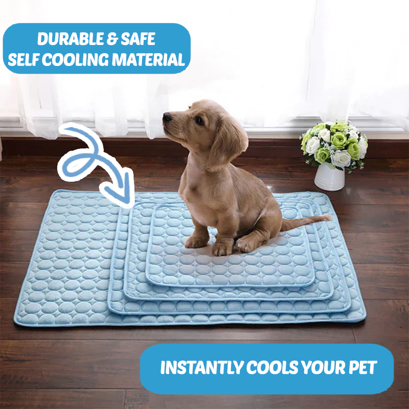 Cooling Dog Mat | Pressure-Activated Gel Pet Bed | Comfortable Portable Cooling Solution 6