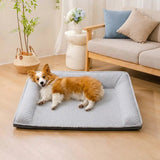 Cooling Ice Silk Dog Bed | Supportive Non-Slip Pet Lounger for Comfortable Resting 2