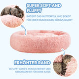 Cozy Plush Cat Bed | Ultra-Soft Calming Retreat | Non-Slip Design for Anxious Cats 5