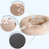 Cozy Plush Cat Bed | Ultra-Soft Calming Retreat | Non-Slip Design for Anxious Cats 6