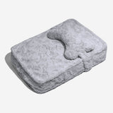 Dog Bed | Fluffy Synthetic Wool Calming Bed | Soft Cloud Shape Design | Cozy and Supportive 9