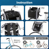 Dog Bicycle Basket Front | Expandable Lightweight Carrier for Small Pets 2