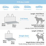Dog Cooling Fabric Car Seat Mat | Non-Slip Travel Cover for Comfort & Protection 4