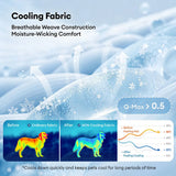 Dog Cooling Mat | Lightweight Portable Chill Nest | Comfortable Striped Design 2