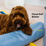 Dog Cooling Mat | Lightweight Portable Chill Nest | Comfortable Striped Design 3