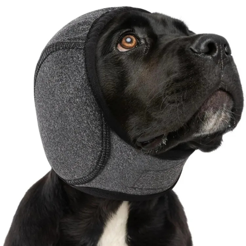 Dog Ear Hood | Waterproof Polyester Noise Muffling | Soft Comfortable Fit 0