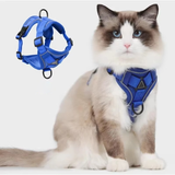 Dog Harness and Leash Set | Breathable Mesh Vest with Reflective Strips | Comfortable Adjustable Fit 7