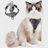 Dog Harness and Leash Set | Breathable Mesh Vest with Reflective Strips | Comfortable Adjustable Fit 9