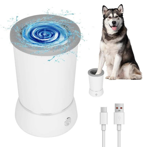 Dog Paw Cleaner | Automatic Silicone Paw Washer | Efficient Portable Dog Feet Cleaner 0