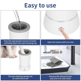 Dog Paw Cleaner | Automatic Silicone Paw Washer | Efficient Portable Dog Feet Cleaner 2