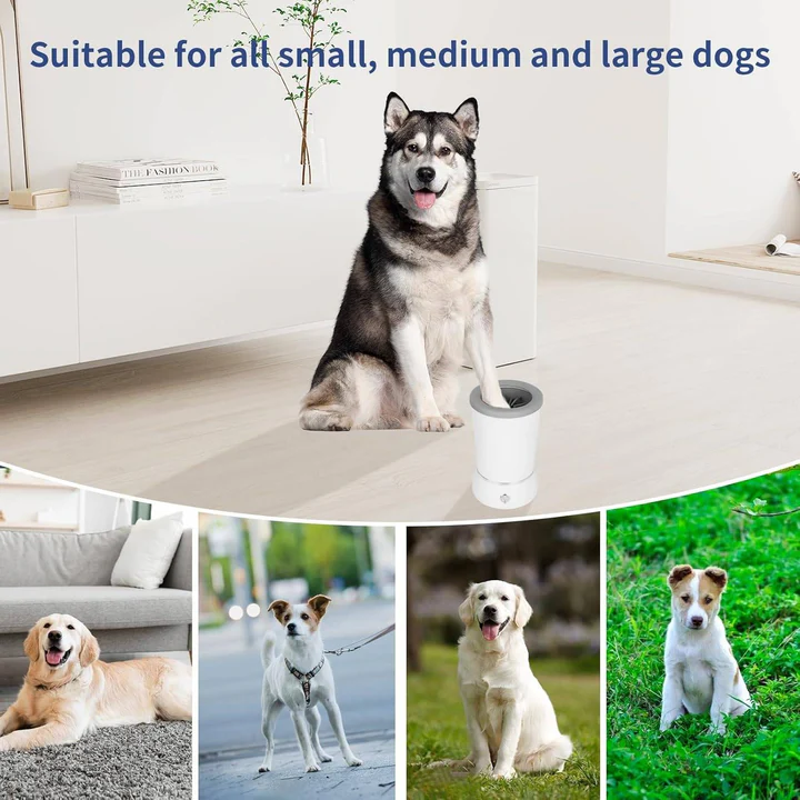 Dog Paw Cleaner | Automatic Silicone Paw Washer | Efficient Portable Dog Feet Cleaner 3