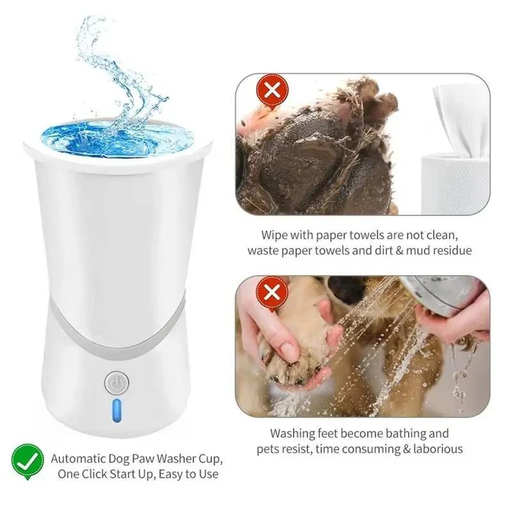 Dog Paw Cleaner | Automatic Silicone Paw Washer | Efficient Portable Dog Feet Cleaner 7